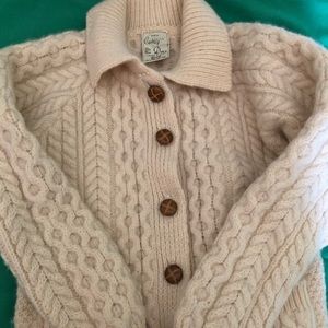 Irish wool sweater